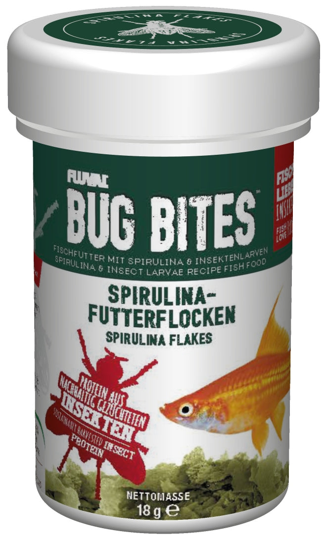 FLUVAL BUG BITES SPIRULINA FLAKES 100ML