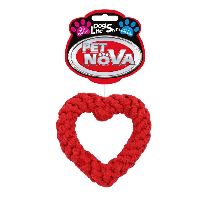 PET NOVA ΠΑΙΧΝΙΔΙ ΣΚΥΛΟΥ ROPE-HEART