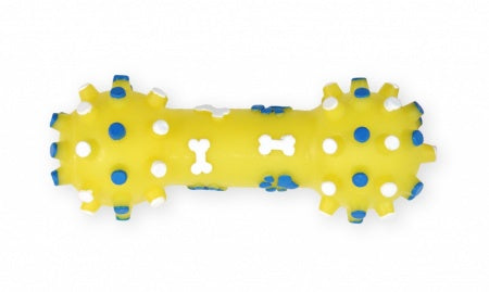 PET NOVA ΠΑΙΧΝΙΔΙ ΣΚΥΛΟΥ DUMBBELL 12CM KIΤΡΙΝΟ
