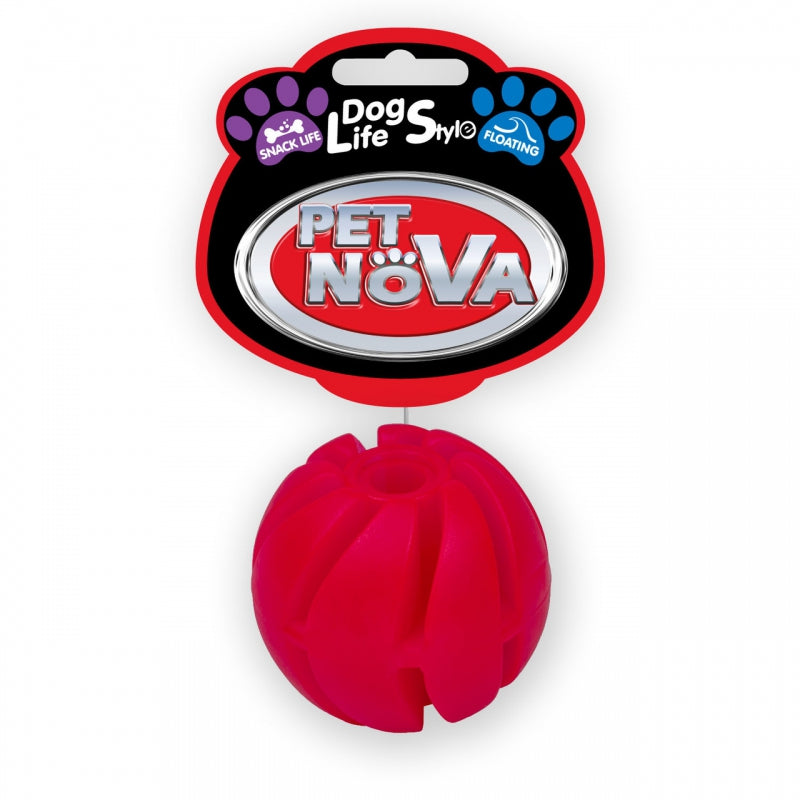 PET NOVA ΠΑΙΧΝΙΔΙ ΣΚΥΛΟΥ RUBBER SNACKBALL 6CM