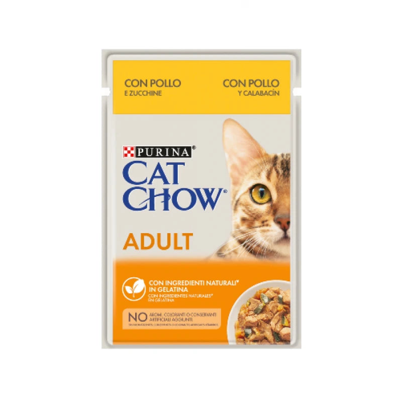 CAT CHOW ADULT ΚΟΤΟΠΟΥΛΟ&ΚΟΛΟΚΥΘΑΚΙΑ ΣΕ ΖΕΛΕ 85G