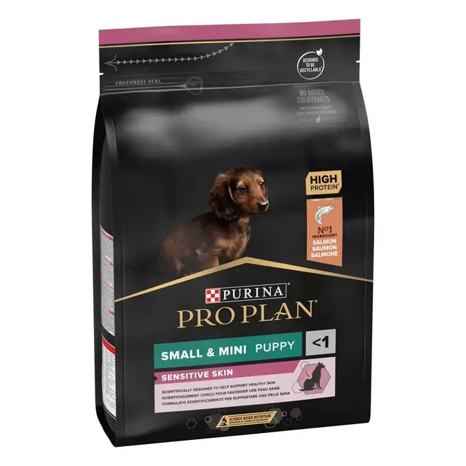 PRO PLAN SMALL&MINI PUPPY SENSITIVE SKIN ΣΟΛΟΜΟΣ 3KG