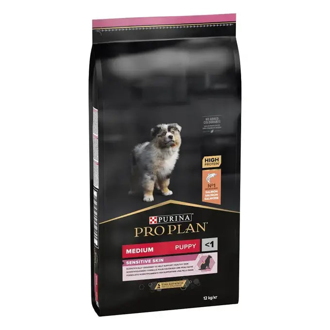 PRO PLAN MEDIUM PUPPY SENSITIVE SKIN ΣΟΛΟΜΟΣ 3KG