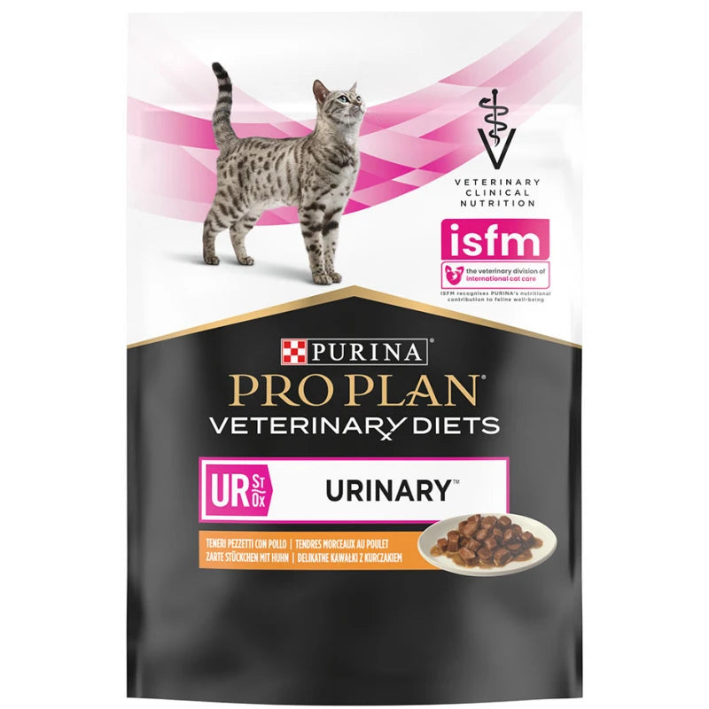 PURINA VETERINARY DIETS UR CAT ΚΟΜΜΑΤΑΚΙΑ ΣΕ ΣΑΛΤΣΑ ΚΟΤΟΠΟΥΛΟ 85G ΓΙΑ ΤΟ ΟΥΡΟΠΟΙΗΤΙΚΟ