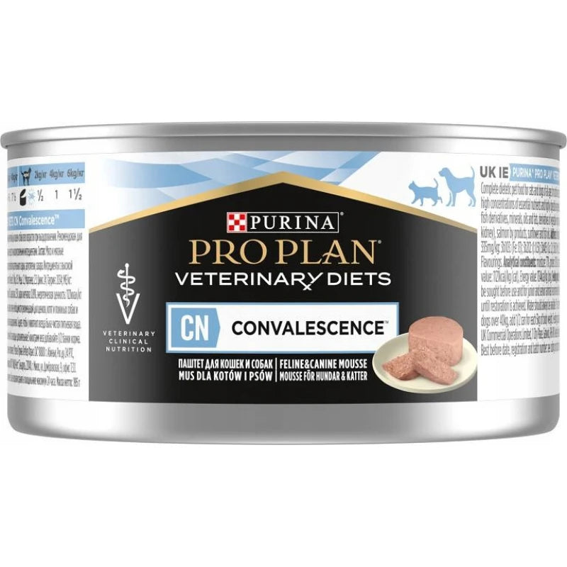 PURINA VETERINARY DIETS CANINE&FELINE CN MΟΥΣ 195G ΓΙΑ ΑΝΑΡΡΩΣΗ/ΑΠΟΚΑΤΑΣΤΑΣΗ ΣΚΥΛΟΥ&ΓΑΤΑΣ