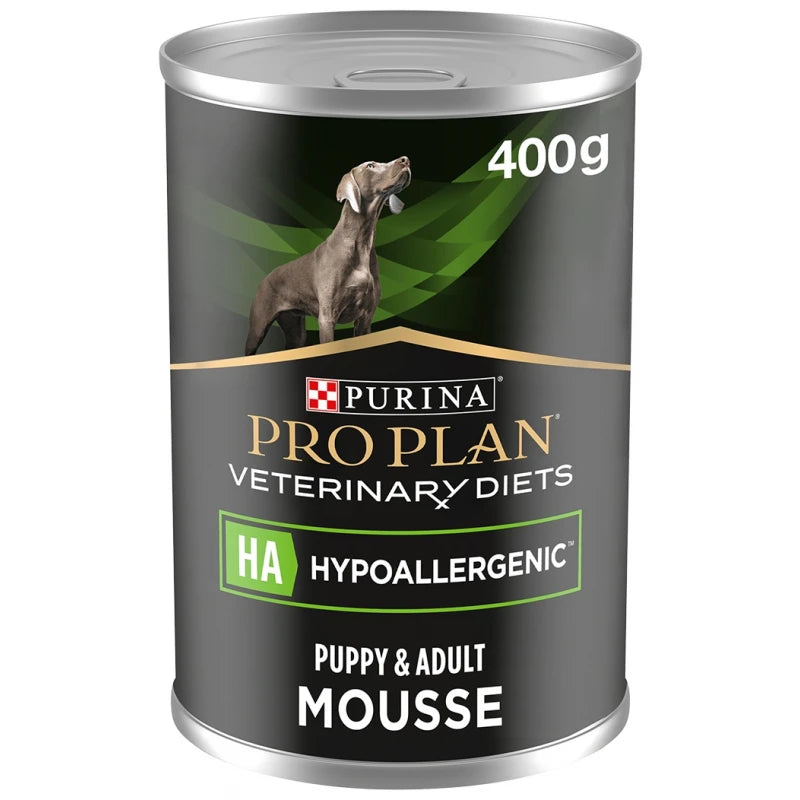 PURINA VETERINARY DIETSCANINE HA DOG MΟΥΣ 400G ΥΠΟΑΛΛΕΡΓΙΚΗ