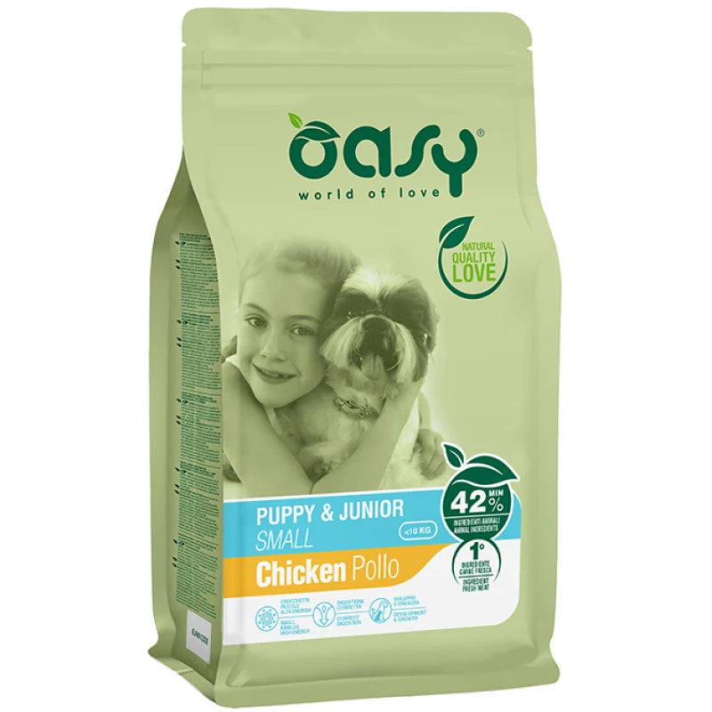 OASY DOG LIFESTAGE PUPPY & JUNIOR SMALL ΚΟΤΟΠΟΥΛΟ 3KG
