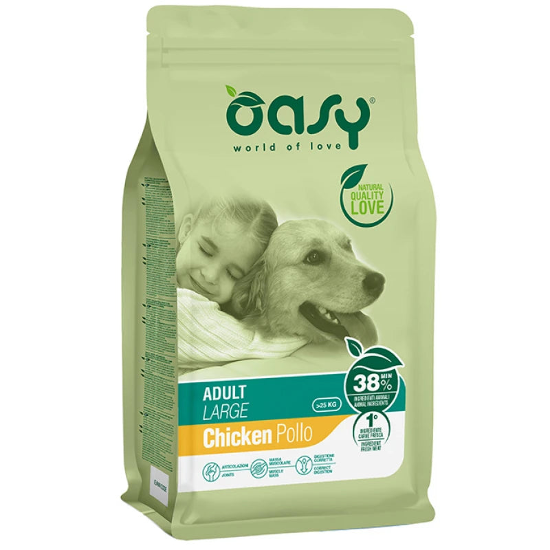 OASY DOG LIFESTAGE ADULT LARGE ΚΟΤΟΠΟΥΛΟ 10KG