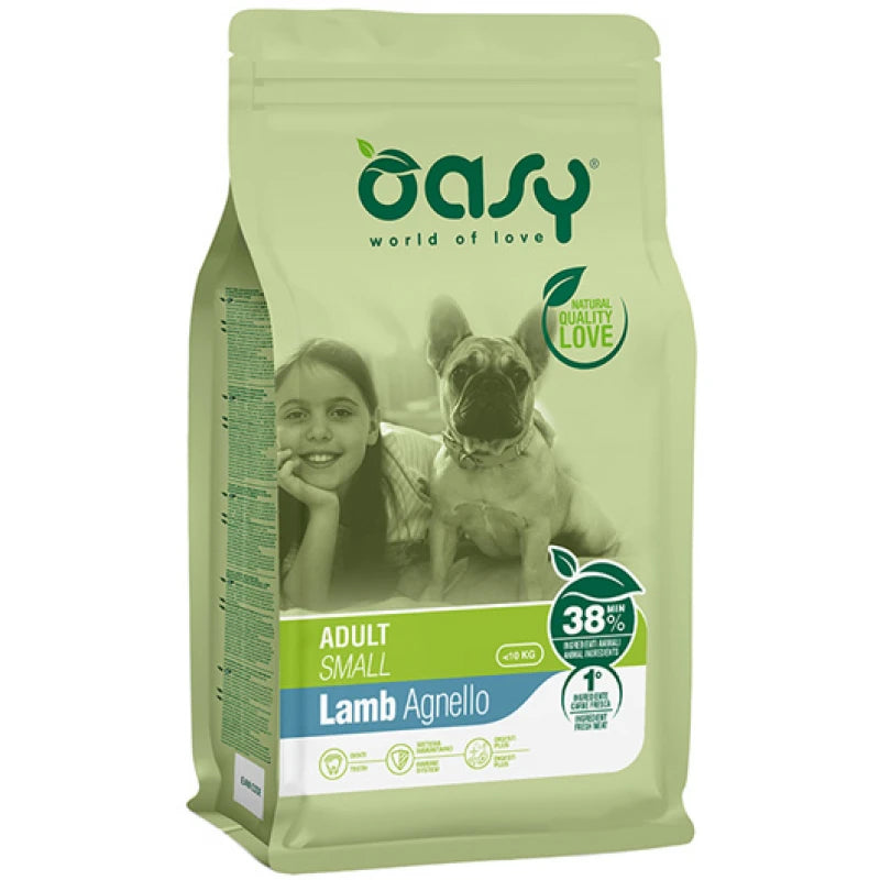 OASY DOG LIFESTAGE ADULT SMALL ΑΡΝΙ 3KG
