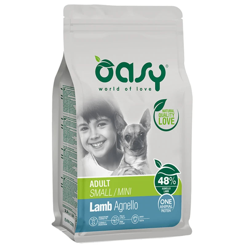 OASY DOG ONE ANIMAL PROTEIN ADULT SMALL/MINI ΑΡΝΙ 2.5KG