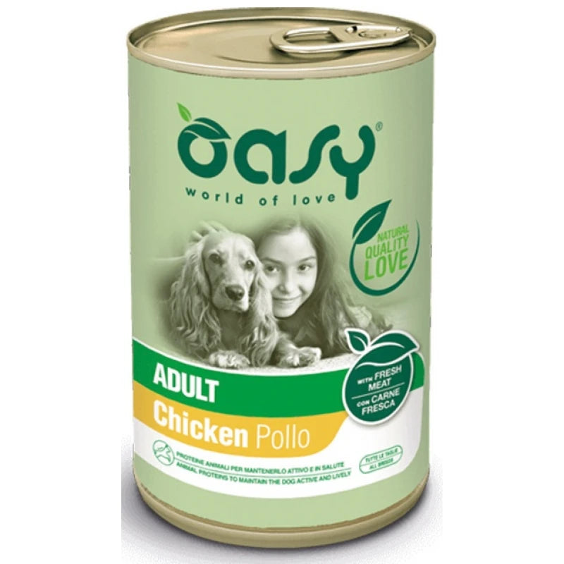 OASY DOG LIFESTAGE ADULT ΠΑΤΕ ΚΟΤΟΠΟΥΛΟ 400G