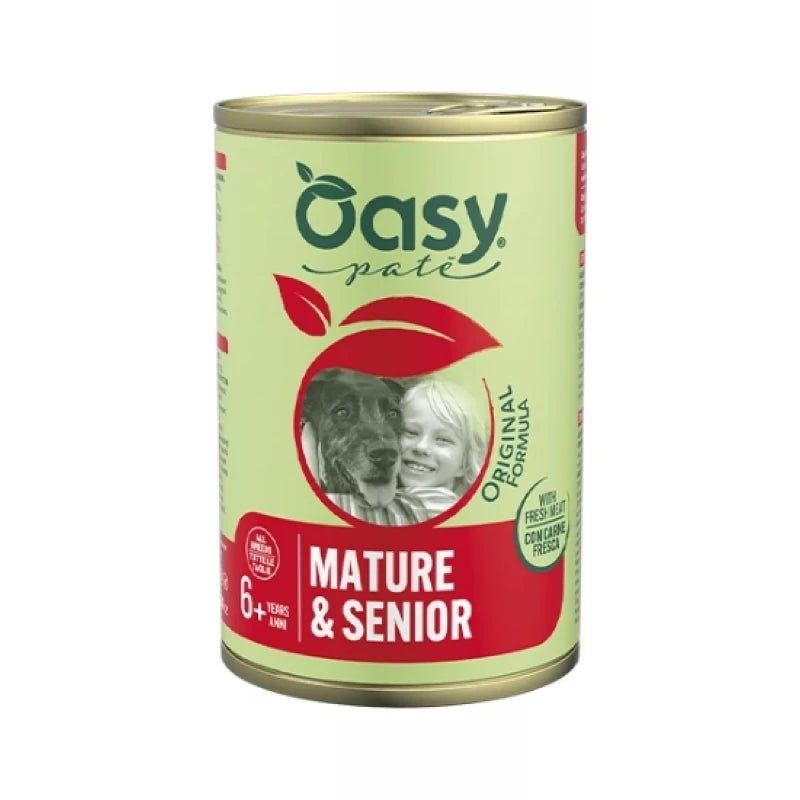 OASY DOG LIFESTAGE MATURE & SENIOR ΠΑΤΕ ΚΟΤΟΠΟΥΛΟ 400G