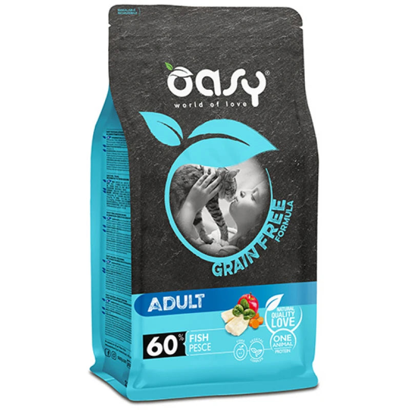 OASY CAT GRAIN FREE ADULT ΨΑΡΙ 300G