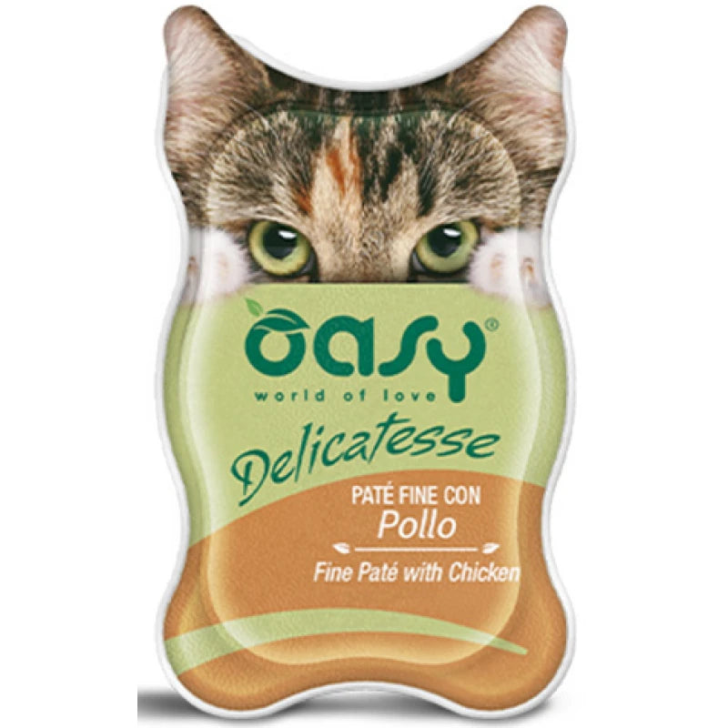 OASY CAT DELICATESSE ΠΑΤΕ ΚΟΤΟΠΟΥΛΟ 85G