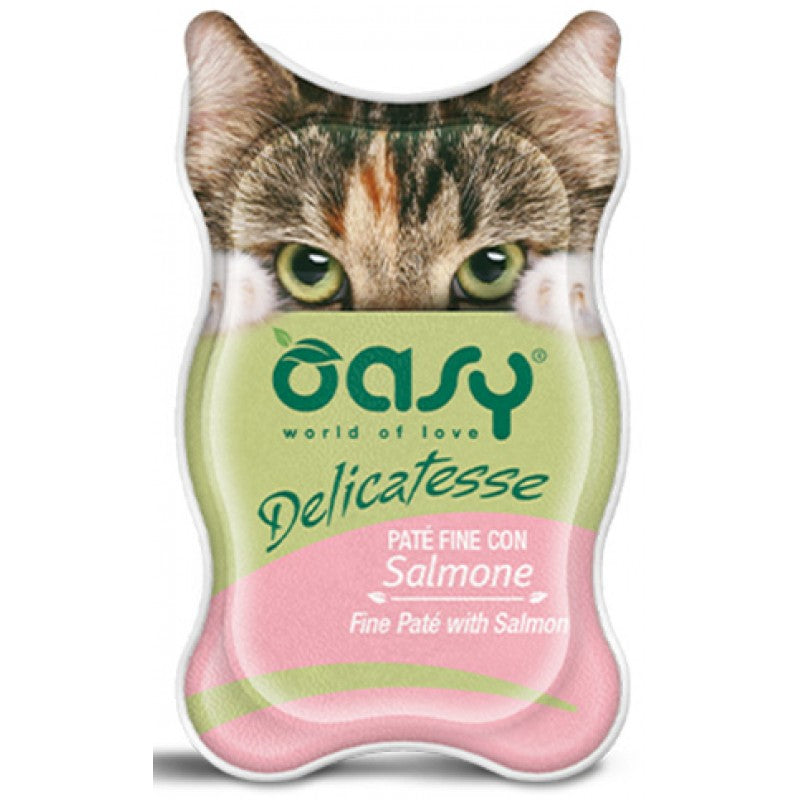 OASY CAT DELICATESSE ΠΑΤΕ ΣΟΛΟΜΟΣ 85G