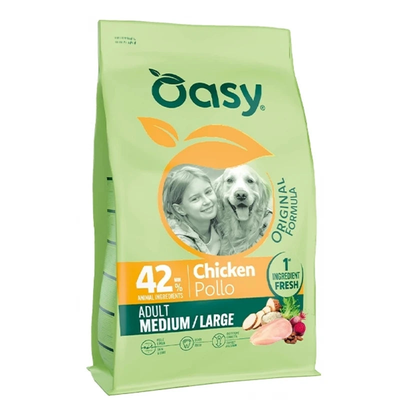 OASY DOG ORIGINAL ADULT MEDIUM/LARGE ΚΟΤΟΠΟΥΛΟ 2KG