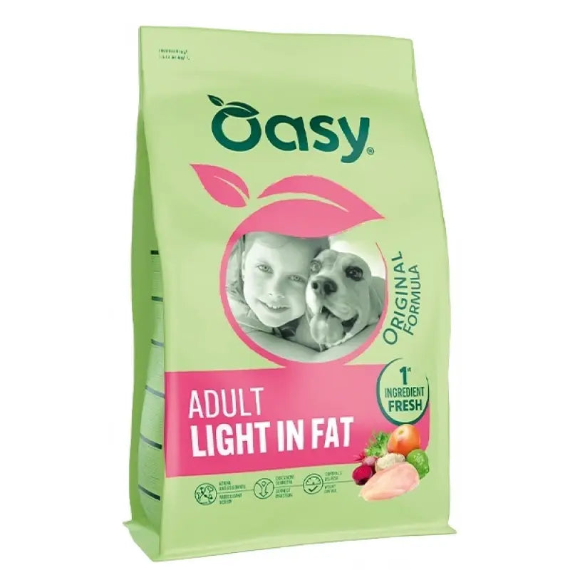 OASY DOG LIFESTAGE ADULT LIGHT IN FAT ΚΟΤΟΠΟΥΛΟ 10KG