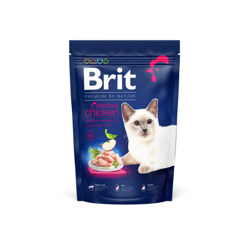 BRIT PREMIUM BY NATURE CAT STERILIZED CHICKEN 1,5KG