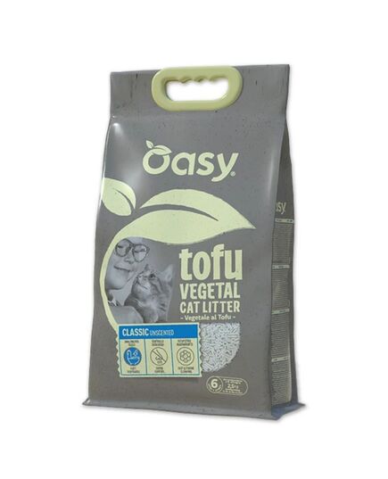 OASY CAT ΦΥΤΙΚΗ ΑΜΜΟΣ TOFU CLASSIC ΧΩΡΙΣ ΑΡΩΜΑ 6LT