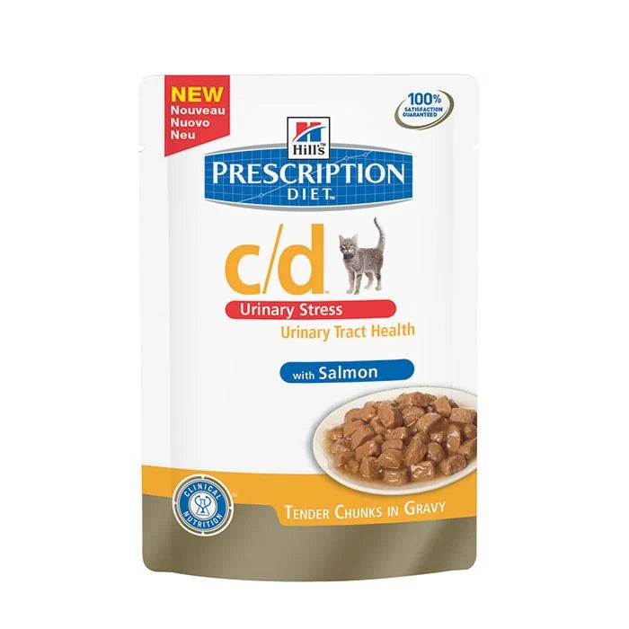 HILL'S PRESCRIPTION DIET FELINE URINARY STRESS ΣΟΛΟΜΟΣ 85G ΓΙΑ ΠΑΘΗΣΕΙΣ ΤΟΥ ΟΥΡΟΠΟΙΗΤΙΚΟΥ