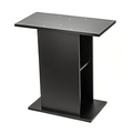 AQUAEL CABINET SIMPLE RECT BLACK 75(N)