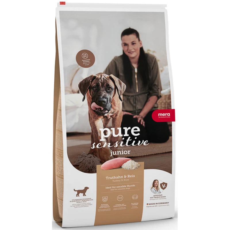 MERADOG PURE SENSITIVE JUNIOR TURKEY & RICE 4KG