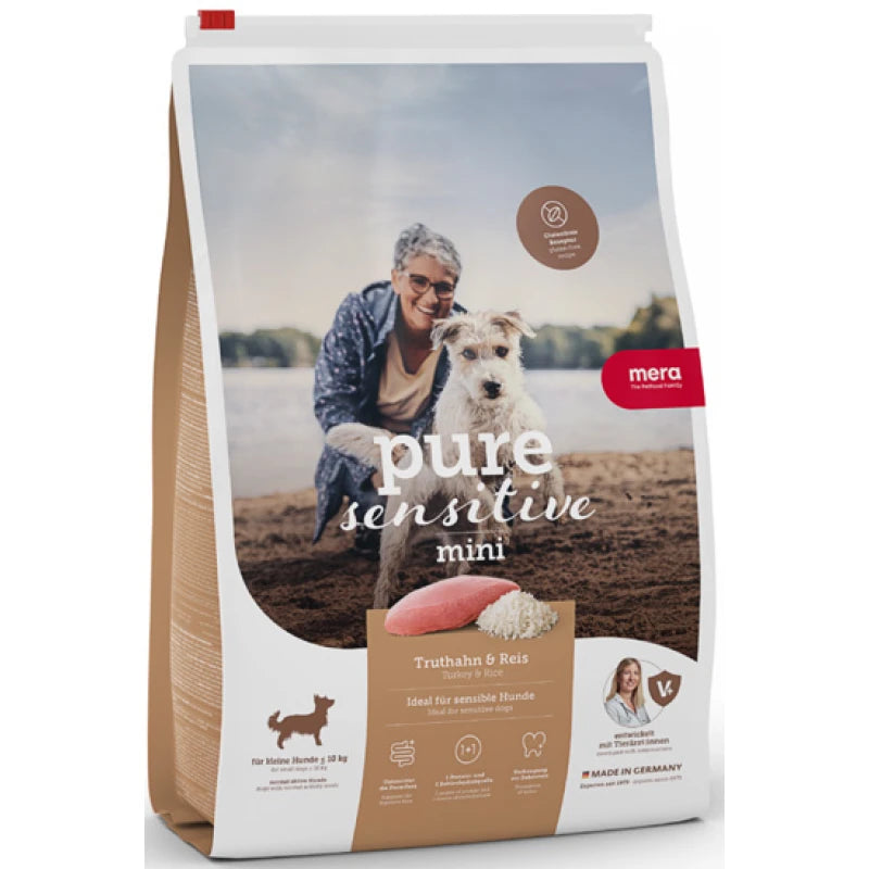MERADOG PURE MINI ADULT TURKEY & RICE 4KG