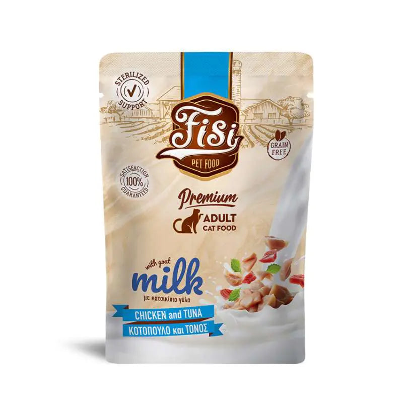 FISI ADULT CAT ΜΕ ΚΟΤΟΠΟΥΛΟ & ΤΟΝΟΣ & ΚΑΤΣΙΚΙΣΙΟ ΓΑΛΑ 85GR