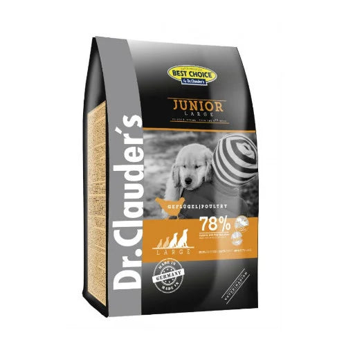DR. CLAUDER'S BEST CHOICE JUNIOR LARGE CHICKEN 12,5KG + 4KG ΔΩΡΟ
