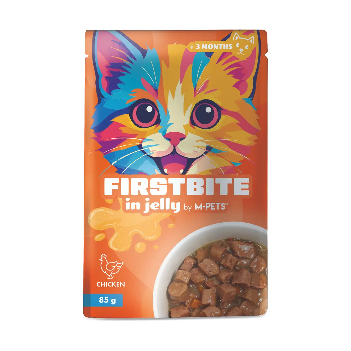 MPETS FIRSTBITES CHICKEN 85G