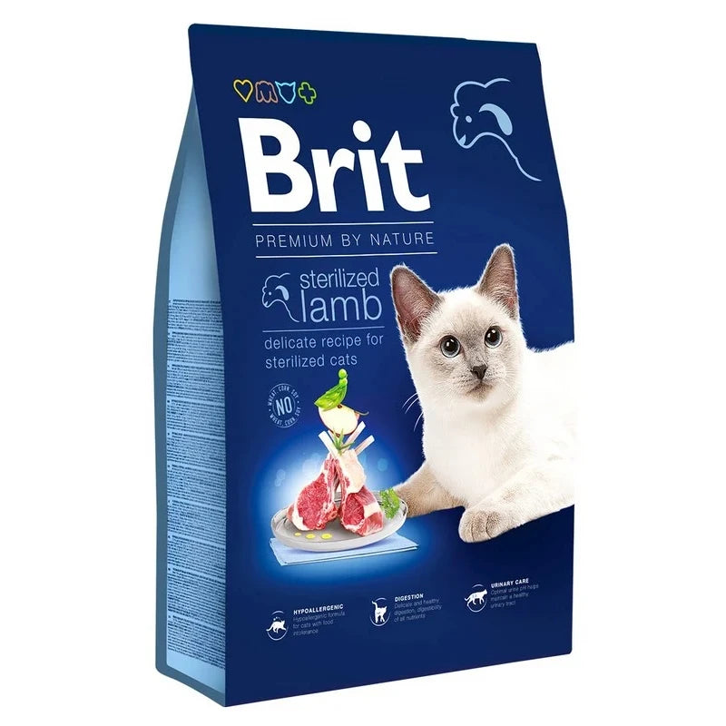 BRIT PREMIUM BY NATURE CAT SENSITIVE LAMB 1.5KG