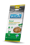 TRE CREAM VET LIFE CAT RENAL CHICKEN & TUNA 60G
