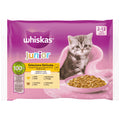 WHISKAS ΠΟΛΥΣΥΣΚΕΥΑΣΙΑ CORE KITTEN ΠΟΥΛΕΡΙΚΑ ΣΕ ΖΕΛΕ 4X85G
