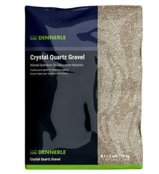 DENNERLE CRYSTAL QUARTZ GRAVEL WHITE 10KG