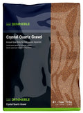 DENNERLE CRYSTAL QUARTZ GRAVEL LIGHT BROWN 10KG