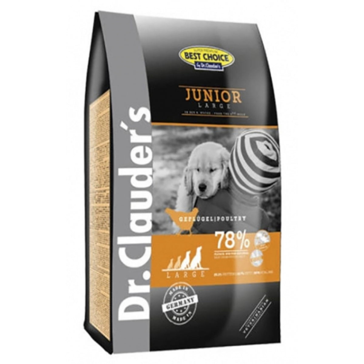 DR. CLAUDER'S BEST CHOICE JUNIOR LARGE CHICKEN 4KG