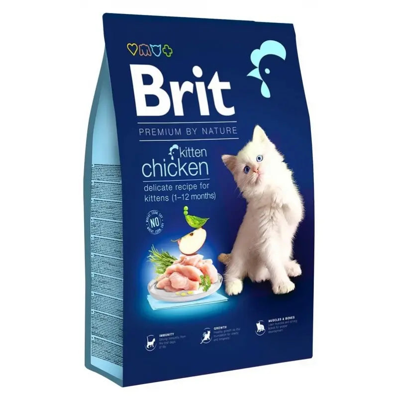 BRIT PREMIUM BY NATURE CAT KITTEN CHICKEN 1.5KG