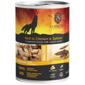 AMBROSIA GRAIN FREE ΥΓΡΗ ΤΡΟΦΗ ΣΚΥΛΟΥ ADULT CHICKEN & SALMON WITH PAPAYAS 395G