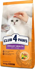 CLUB 4 PAWS CAT URINARY HEALTH CHICKEN 14KG