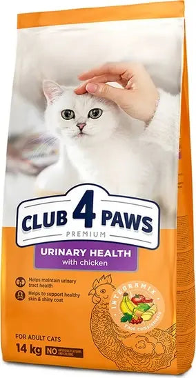 CLUB 4 PAWS CAT URINARY HEALTH CHICKEN 14KG