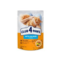 CLUB 4 PAWS ΦΑΚΕΛΑΚΙ ΓΑΤΑΣ ADULT SALMON IN GRAVY 85GR