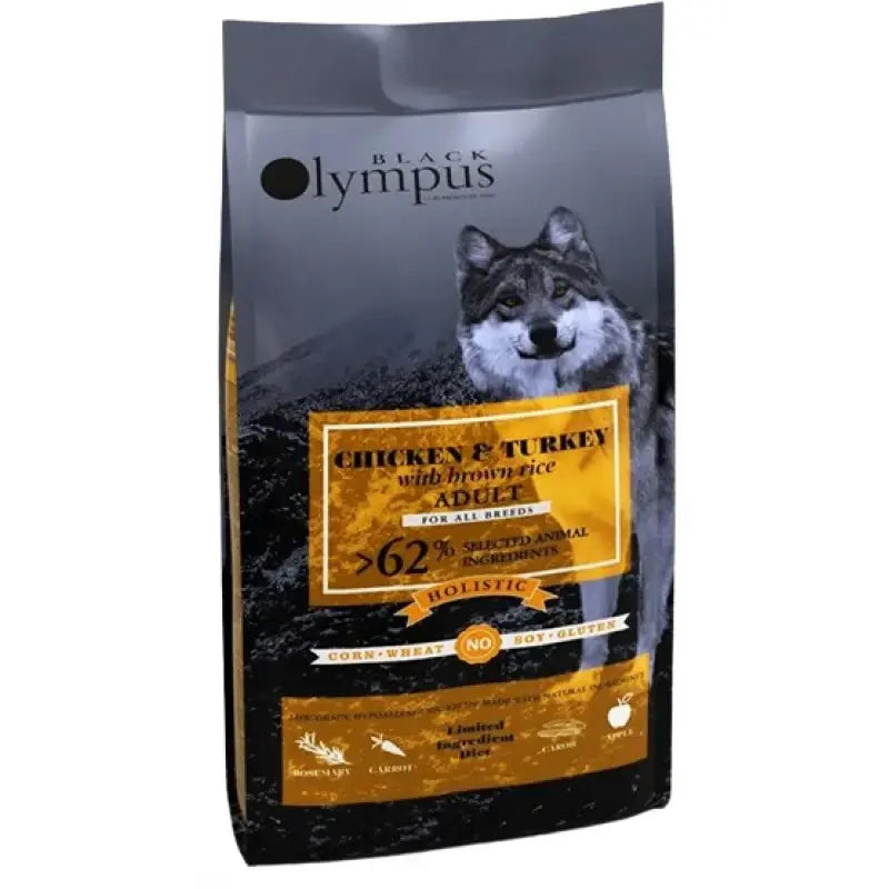OLYMPUS LOW GRAIN ADULT MEDIUM CHICKEN & TURKEY & BROWN RICE 12KG + 2KG ΔΩΡΟ