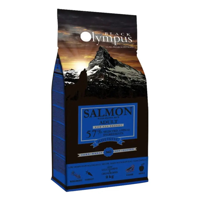 OLYMPUS LOW GRAIN MEDIUM ADULT SALMON & BROWN RICE 12KG + 2KG ΔΩΡΟ