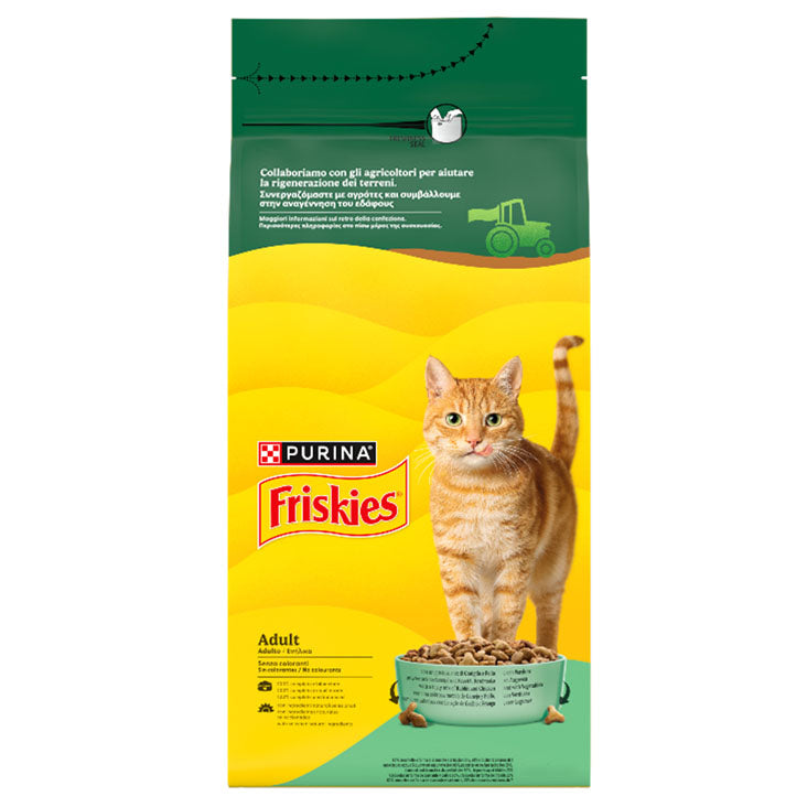 FRISKIES CAT ΚΟΥΝΕΛΙ, ΚΟΤΟΠΟΥΛΟ & ΛΑΧΑΝΙΚΑ 20KG