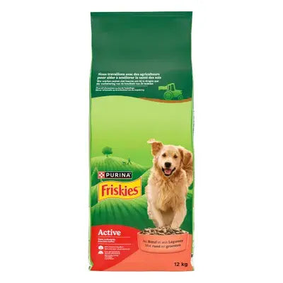 FRISKIES DOG ACTIVE ADULT ΒΟΔΙΝΟ 18KG