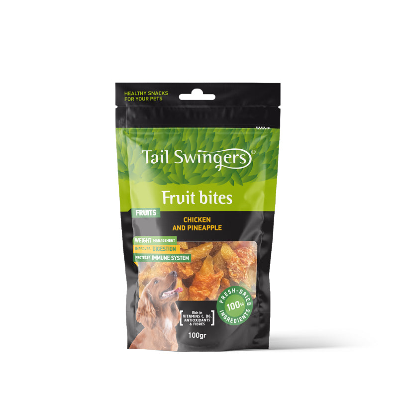 TAILSWINGERS BITES PINEAPPLE WITH CHICKEN 100GR