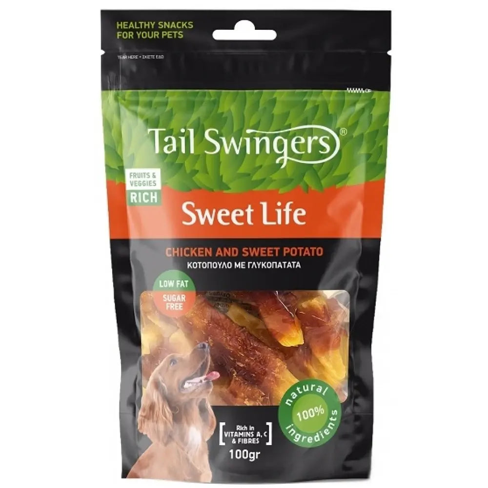 TAILSWINGERS BITES SWEET POTATO WITH CHICKEN 100GR
