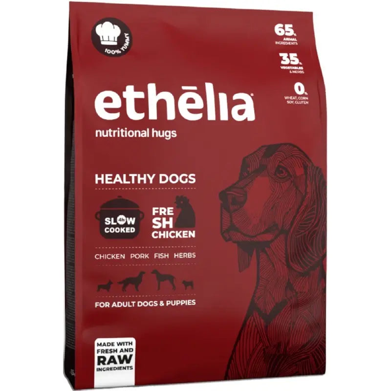 ETHELIA HEALTHY DOGS FOR ADULT & PUPPIES FRESH CHICKEN 1,5KG (1+1 ΔΩΡΟ)
