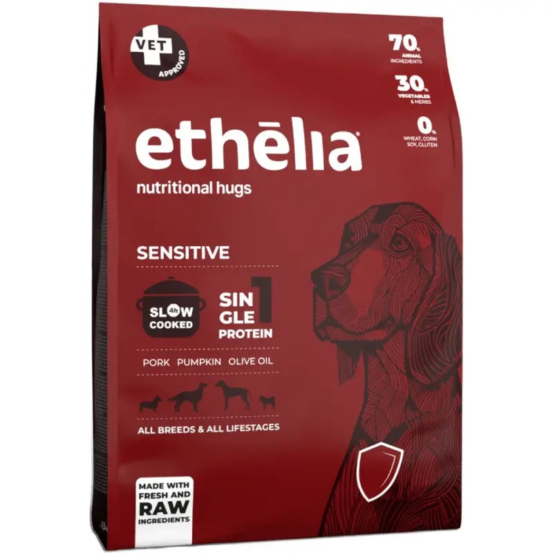 ETHELIA SENSITIVE FOR ADULT & PUPPIES FRESH PORK 1,5KG (1+1 ΔΩΡΟ)