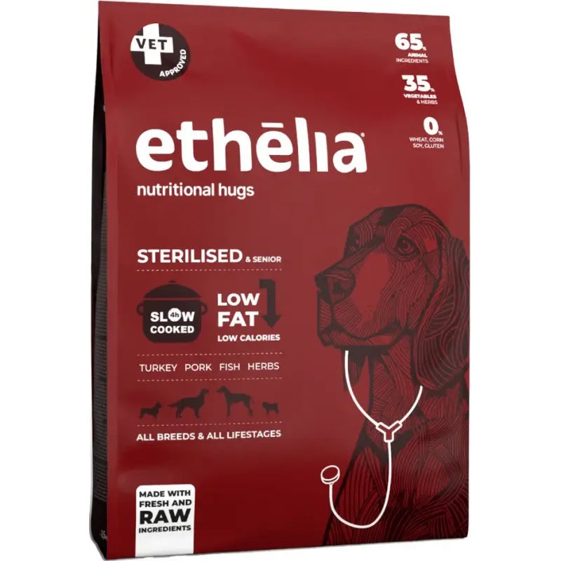 ETHELIA STERILISED & SENIOR FRESH TURKEY & PORK 12KG
